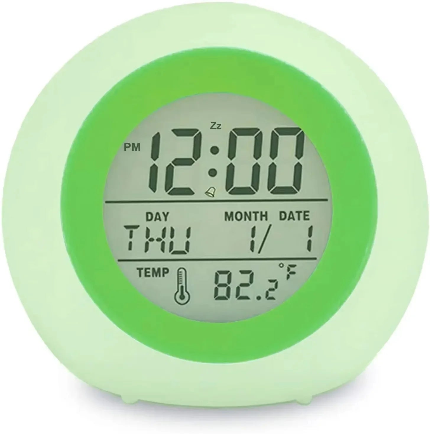 TIMEBUG – Kinder Wecker mit 7-Farb-Nachtlicht & Snooze