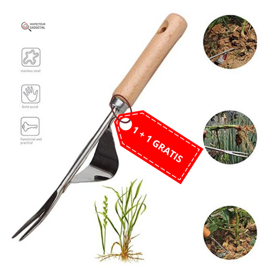 GardenPulse Outil de Désherbage de Précision – Désherbeur Précis avec Poignée Confortable