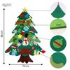 Albero di Natale TreeJoy Craft – Albero di Natale creativo fai-da-te per bambini in feltro