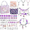 SPARKLETTA – Set de pulseras para niñas con colgantes brillantes