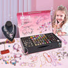 SPARKLETTA – Set de pulseras para niñas con colgantes brillantes