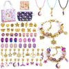 SPARKLETTA – Set de pulseras para niñas con colgantes brillantes