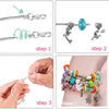 SPARKLETTA – Set de pulseras para niñas con colgantes brillantes