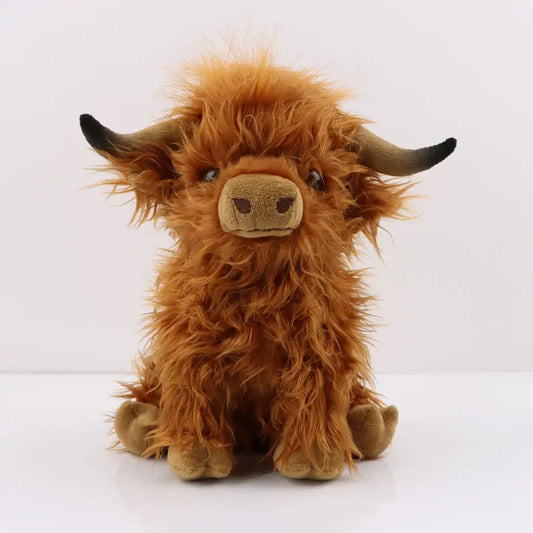 VACA HIGHLAND ACOLCHADA – Vaca Highland de peluche para confort, consuelo y decoración con estilo