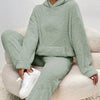 CONJUNTO LANA TEDDY – Conjunto para mujer – Comodidad acogedora para los días fríos de invierno