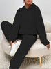 CONJUNTO LANA TEDDY – Conjunto para mujer – Comodidad acogedora para los días fríos de invierno