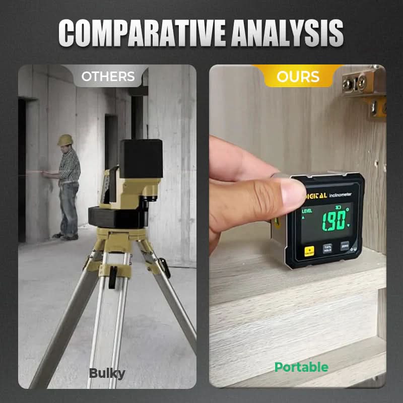 LASERSCAN – Digitaler 4-seitiger magnetischer Laser-Winkelscanner (1 kaufen, 1 gratis) 3
