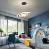 Lámpara colgante LED Planeta – Lámpara de techo para habitación infantil con diseño de planetas y luz nocturna suave