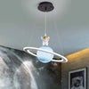 Lámpara colgante LED Planeta – Lámpara de techo para habitación infantil con diseño de planetas y luz nocturna suave