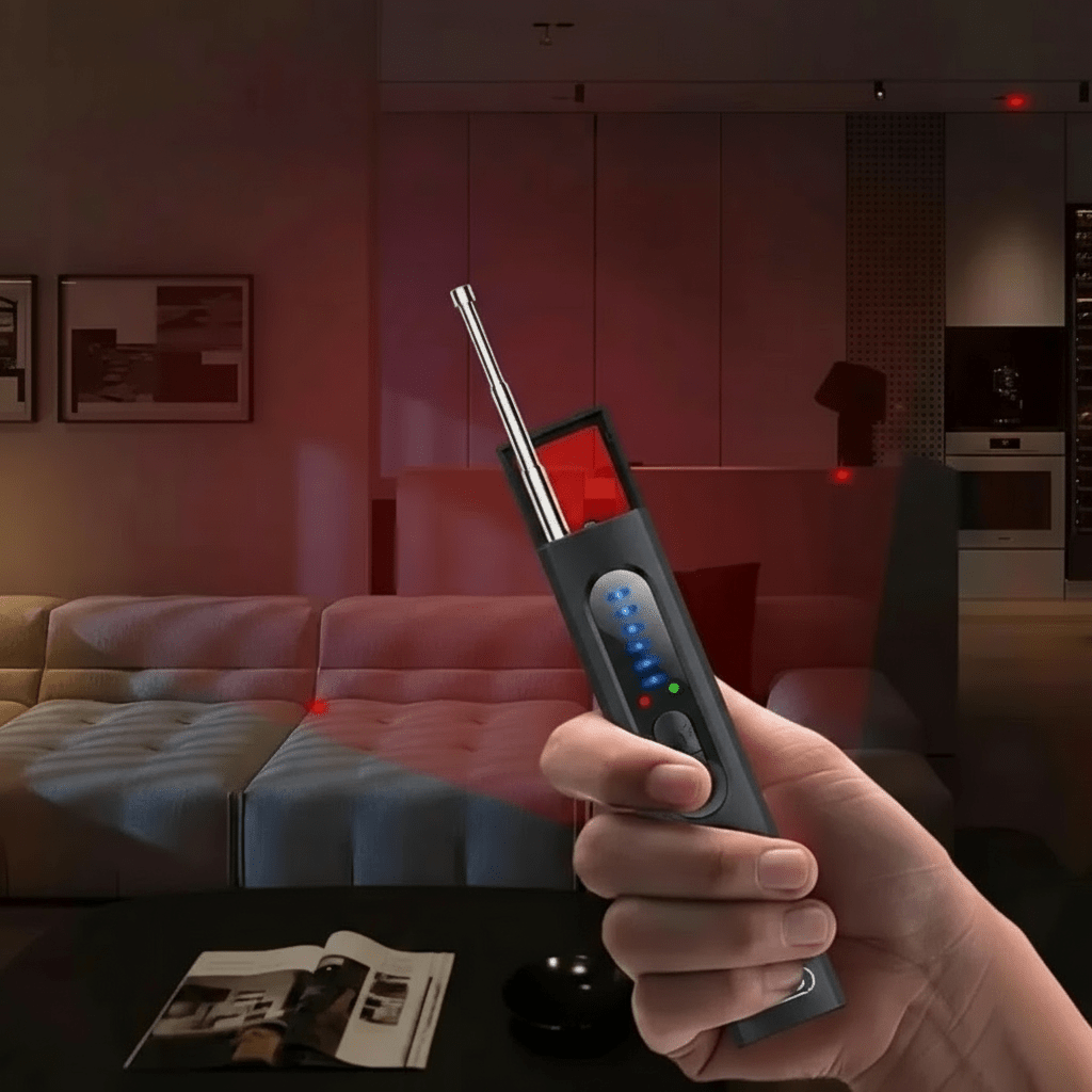 LENSSEEKER – 4-in-1-Anti-Überwachungsdetektor mit langer Batterielebensdauer und einstellbarer Empfindlichkeit 3