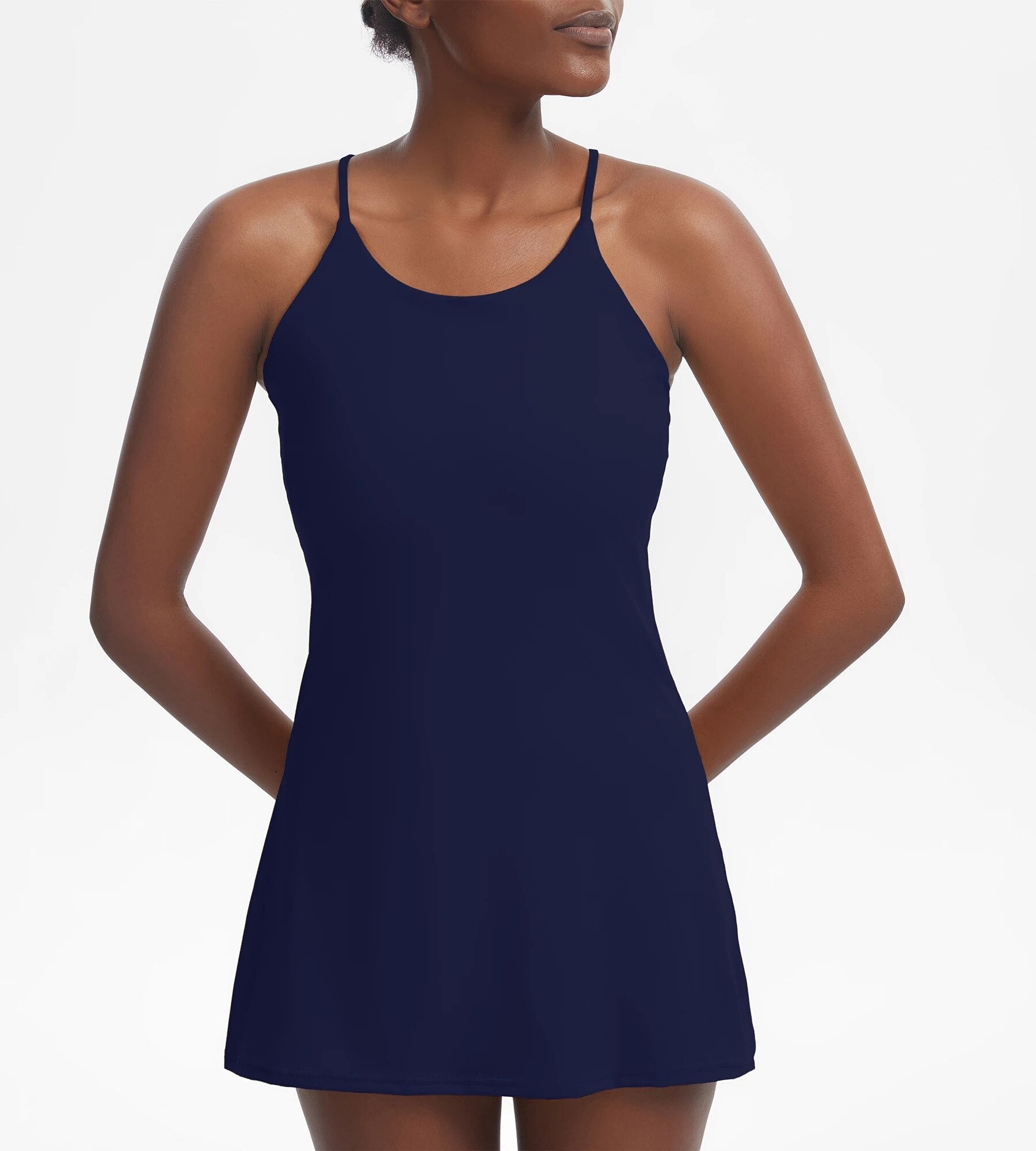 LIANA ACTIVE – Vestido deportivo con shorts y bolsillos para movimiento y estilo
