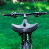 LIDASE Sillín de bicicleta – Sillín ergonómico con espuma viscoelástica y superficie de asiento extra ancha