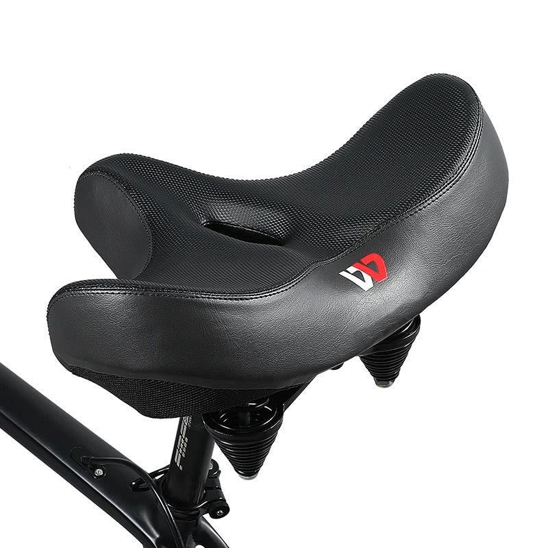LIDASE Sillín de bicicleta – Sillín ergonómico con espuma viscoelástica y superficie de asiento extra ancha