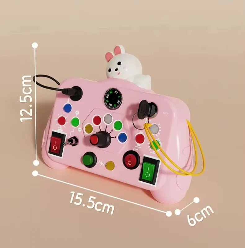 LIGHTIPLAY – Interaktives Montessori-Sinnesbrett mit LED für Kinder von 2–4 Jahren 6