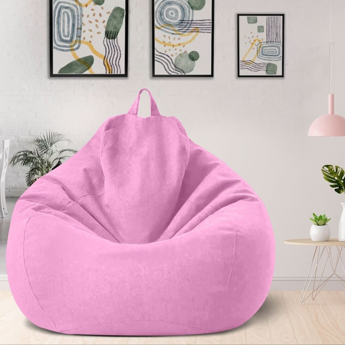 CasaLino – Luxuriöser Leinen Sitzsack mit Füllung