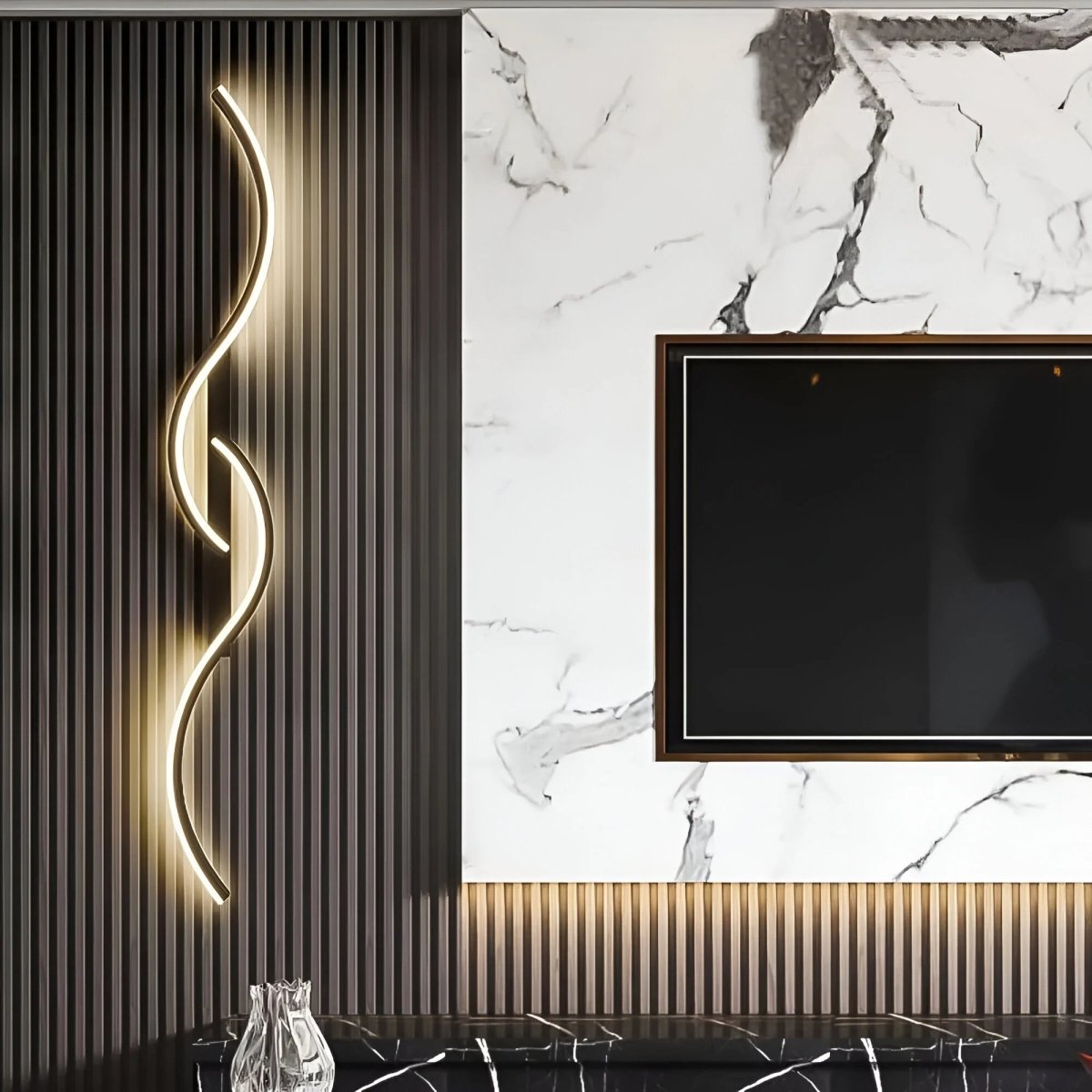 LINEALUX – Gebogene LED-Wandleuchte für moderne Ambientebeleuchtung 4