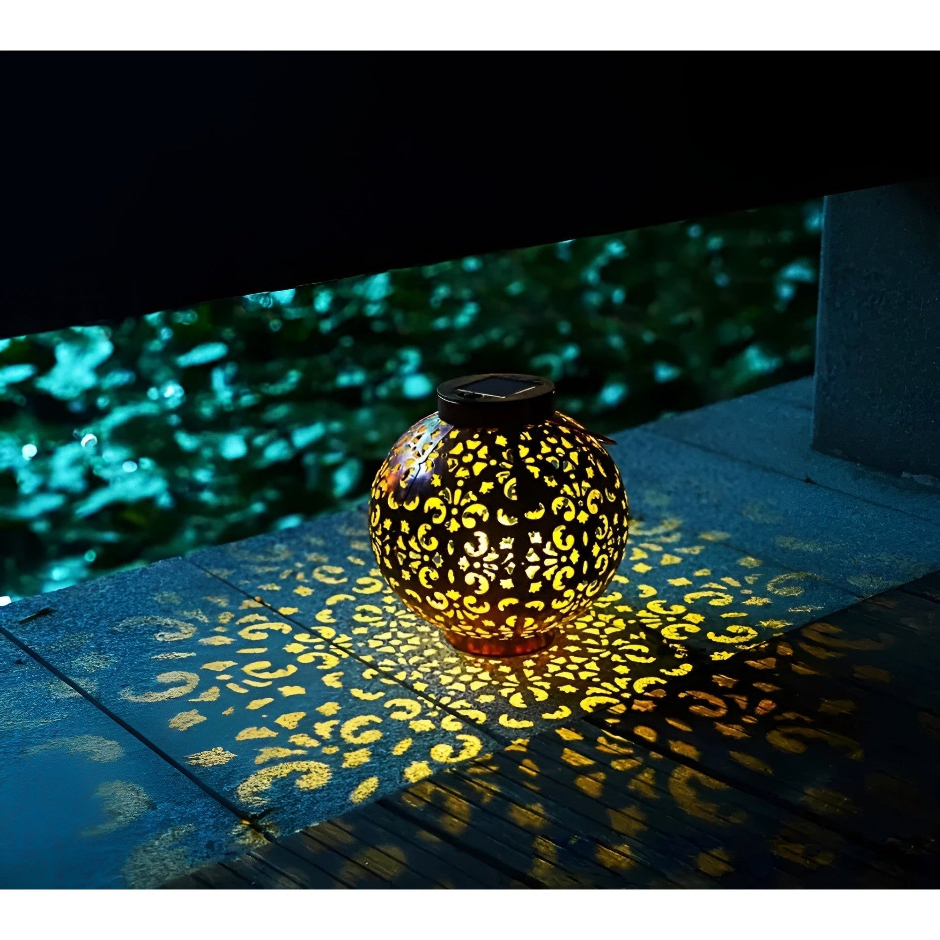 LUMINA GARDEN – Lampada Solare Vintage da Giardino per un'Eleganza Senza Tempo
