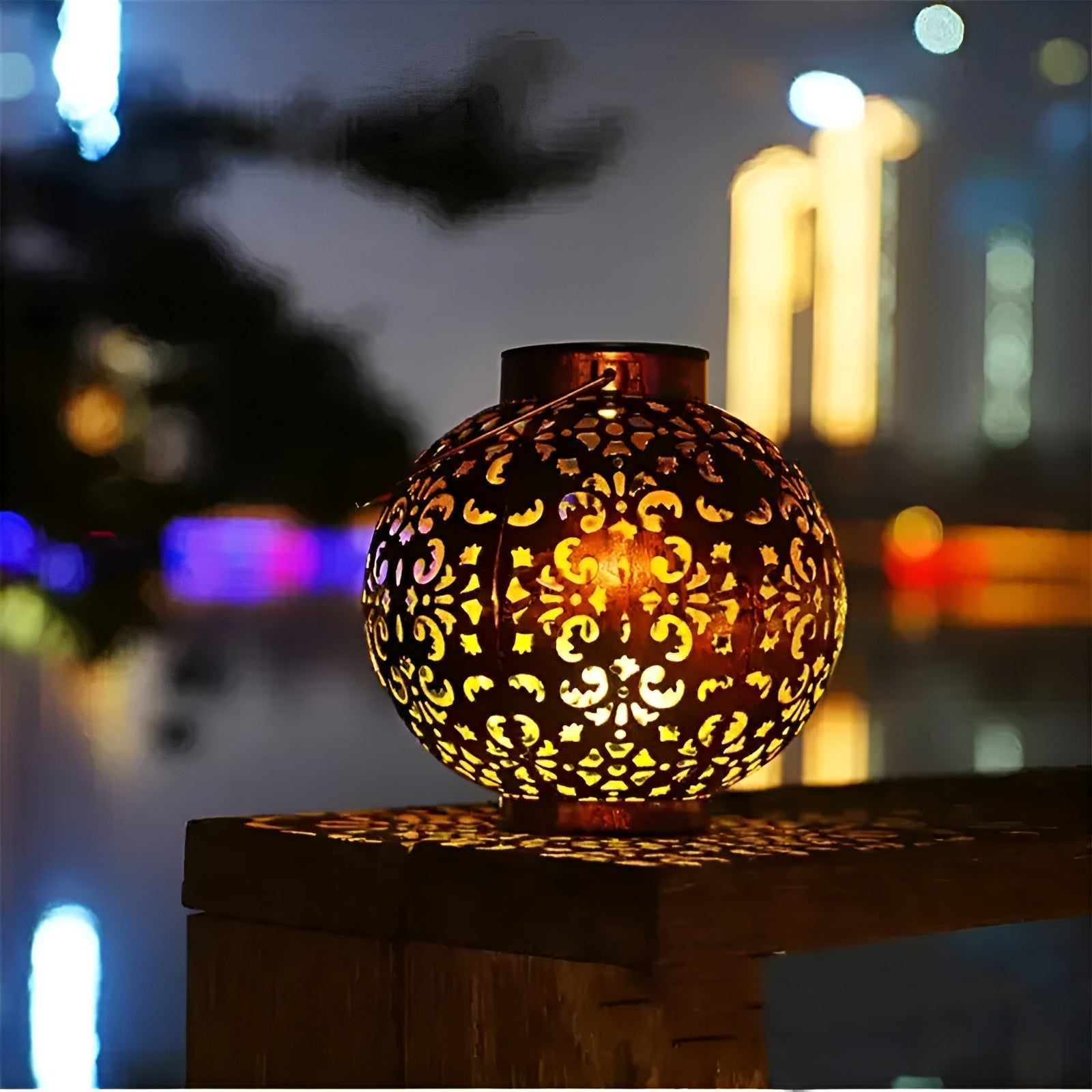 LUMINA GARDEN – Lampada Solare Vintage da Giardino per un'Eleganza Senza Tempo