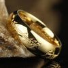 LUMINA RUNE RING – Leuchtender Schmuckring mit Gravur für Glück & Positivität