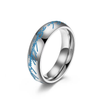 LUMINA RUNE RING – Leuchtender Schmuckring mit Gravur für Glück & Positivität