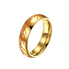 LUMINA RUNE RING – Leuchtender Schmuckring mit Gravur für Glück & Positivität