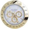 LUMINEX – Silent Stainless Steel Wall Clock with Glowing Hands 1