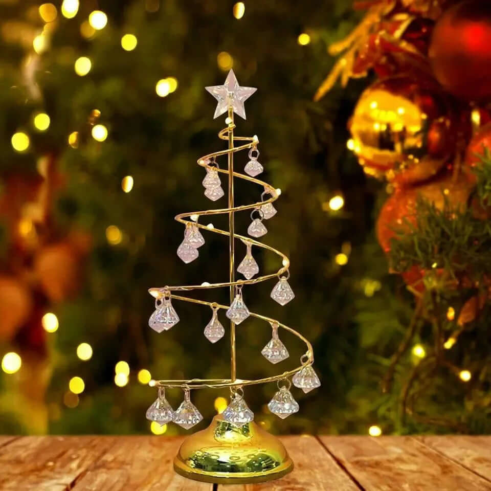 LUMITREE – Eleganter LED-Weihnachtsbaum mit warmem Licht und dekorativem Design 0