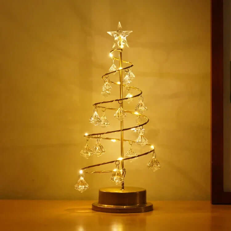 LUMITREE – Eleganter LED-Weihnachtsbaum mit warmem Licht und dekorativem Design 4