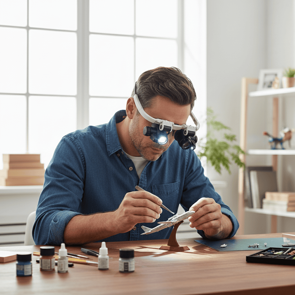 LUMIVISOR – Verstellbare LED-Lupen mit 8- bis 23-fachem Zoom 1