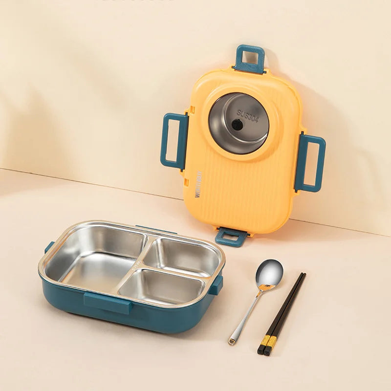 MEALPORT – Edelstahl-Lunchbox mit Isolierung für frische & organisierte Mahlzeiten