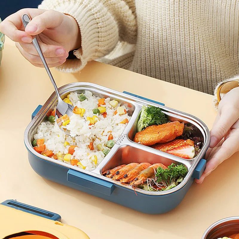 MEALPORT – Edelstahl-Lunchbox mit Isolierung für frische & organisierte Mahlzeiten