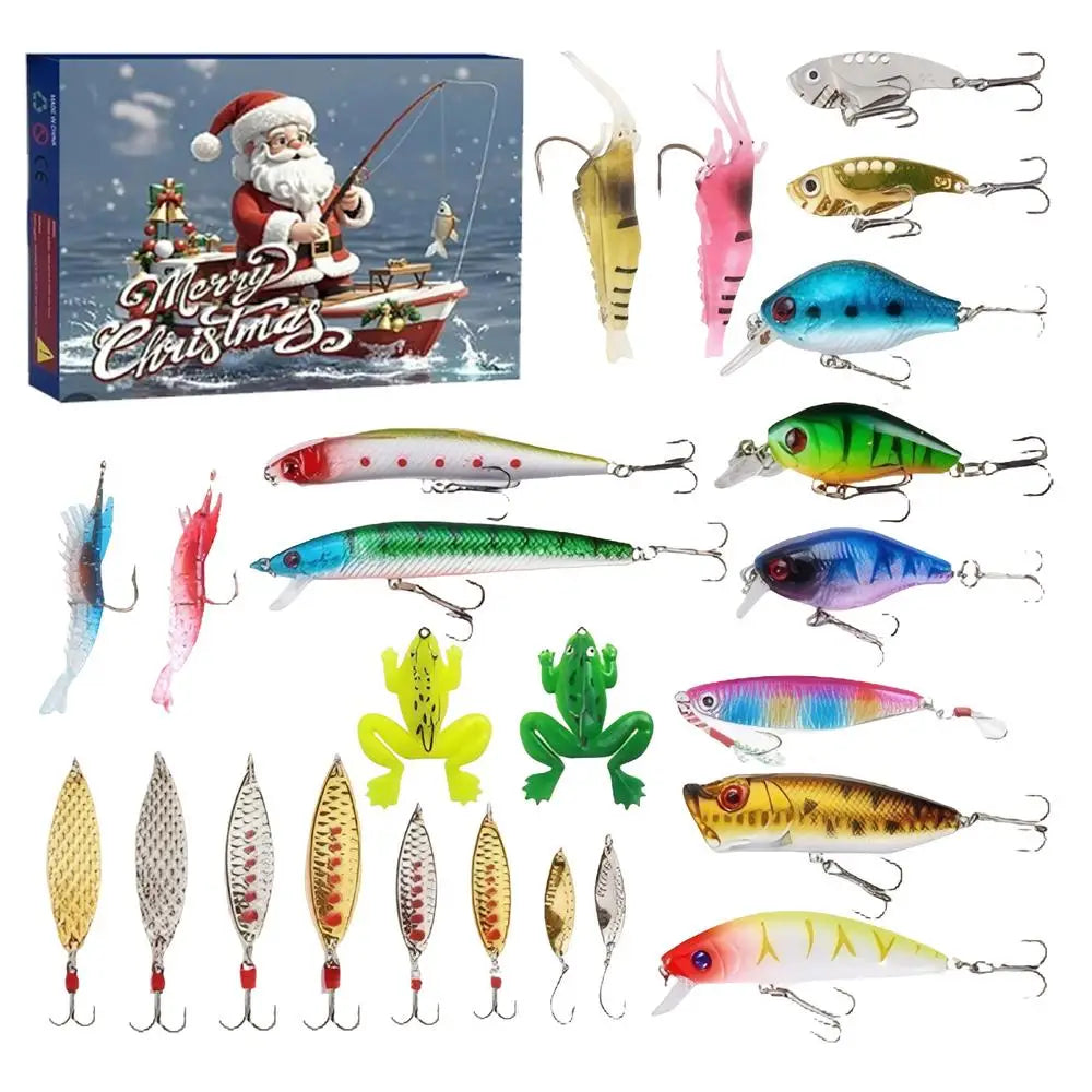 CatchDay Adventskalender 2025 – 24 Angelköder für spannende Fangmomente
