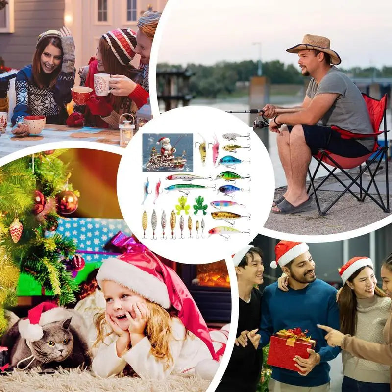CatchDay Adventskalender 2025 – 24 Angelköder für spannende Fangmomente