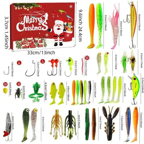 CatchDay Adventskalender 2025 – 24 Angelköder für spannende Fangmomente