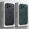 LUXEGUARD – Premium-Leder-Telefonhülle mit MagSafe für das iPhone 4