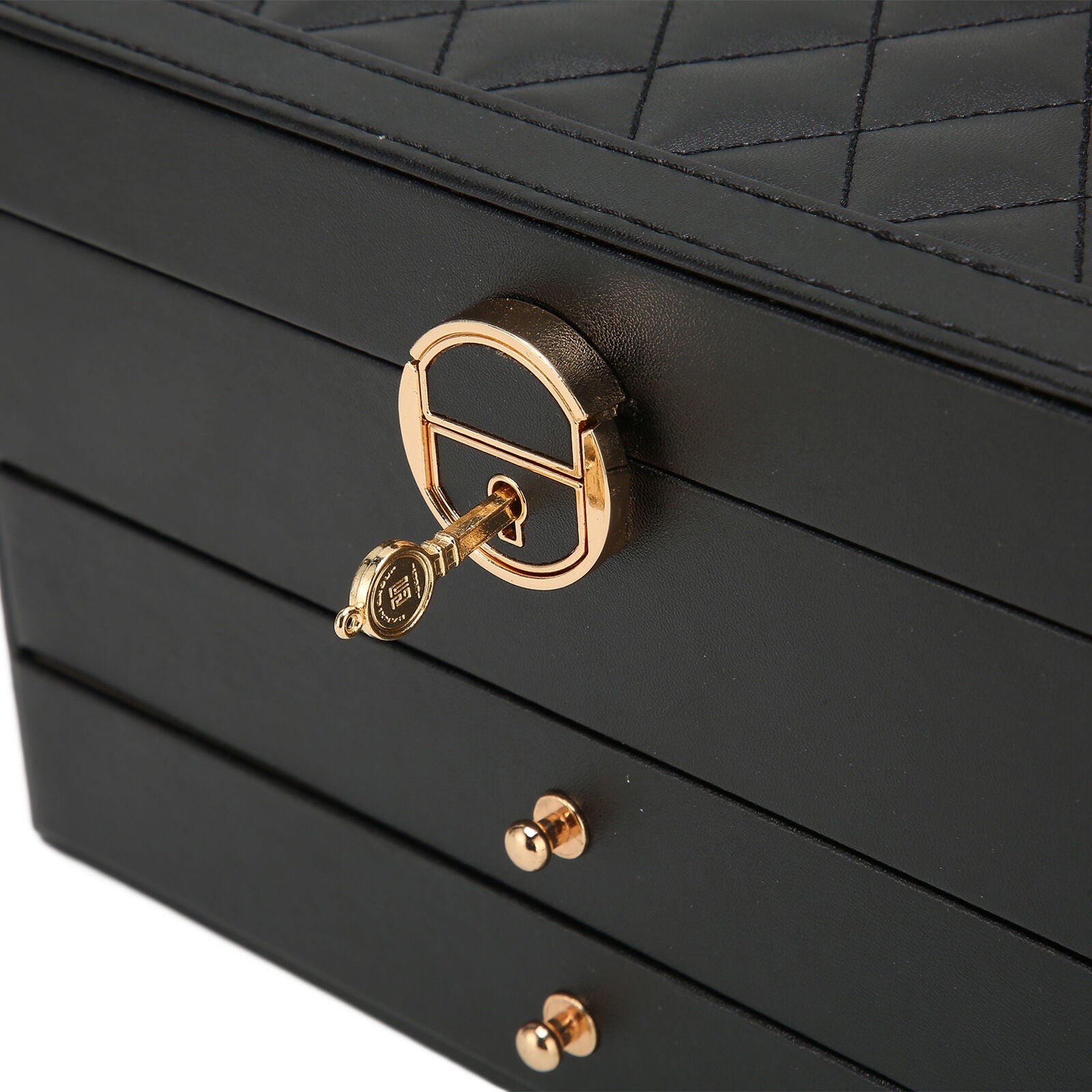 LUXE JEWEL – Elegante Schmuckbox aus Leder für stilvolle Aufbewahrungs Leder für stilvolle Aufbewahrung