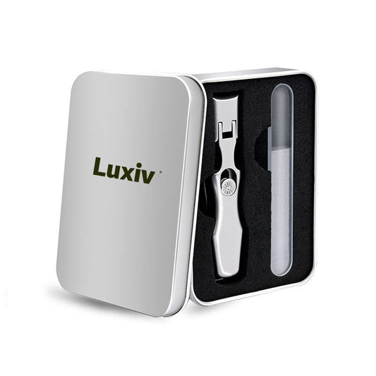 LUXIV CLIPPER – Cortauñas extra afilado para uñas gruesas y cortes limpios