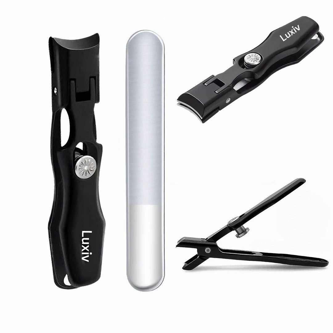 LUXIV CLIPPER – Cortauñas extra afilado para uñas gruesas y cortes limpios