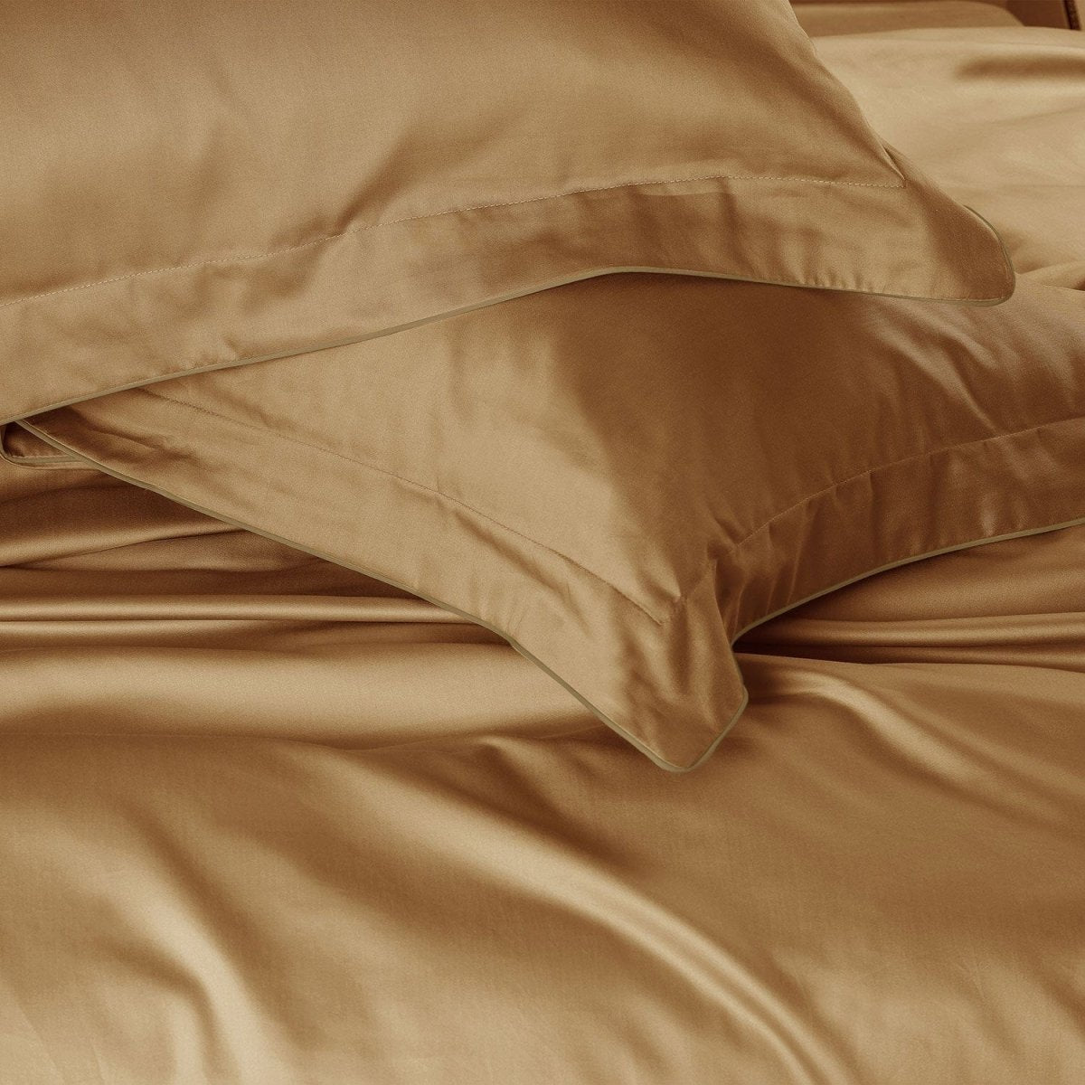 Velurest Bettwäsche-Set 500TC | Luxuriöse Baumwolle | Edler Bettbezug mit Kissenhüllen | Hotelqualität für erholsamen Schlaf
