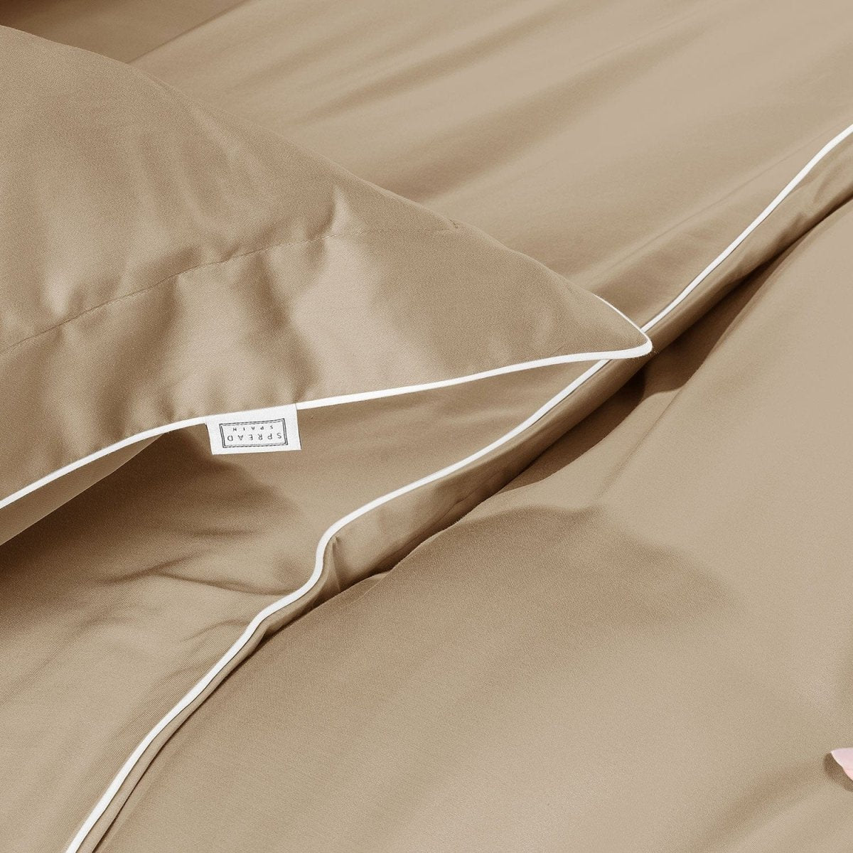 Velurest Bettwäsche-Set 500TC | Luxuriöse Baumwolle | Edler Bettbezug mit Kissenhüllen | Hotelqualität für erholsamen Schlaf
