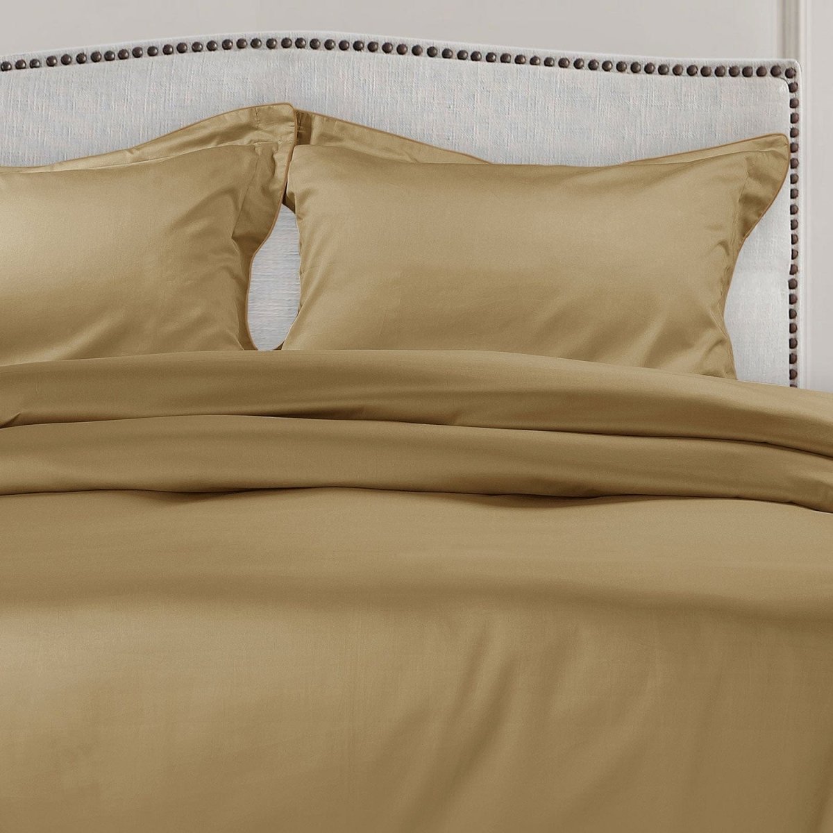 Velurest Bettwäsche-Set 500TC | Luxuriöse Baumwolle | Edler Bettbezug mit Kissenhüllen | Hotelqualität für erholsamen Schlaf