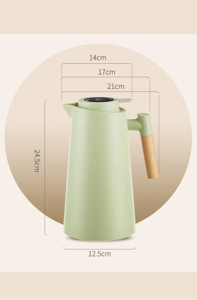 LATTEA PURE – Thermos robuste en acier inoxydable, étanche et élégante