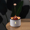 LavaMist Flammenbefeuchter | Aromatherapie-Diffusor & Nachtlampe | Realistischer Feuereffekt | Luftreiniger für Zuhause 1