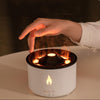 LavaMist Flammenbefeuchter | Aromatherapie-Diffusor & Nachtlampe | Realistischer Feuereffekt | Luftreiniger für Zuhause 4