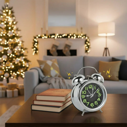 CLANGPOINT – Extra lauter Doppelglocken-Wecker für Tiefschläfer