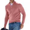 Merino Zip V-Neck Pullover – Herrenpullover aus Merinowolle mit Reißverschluss