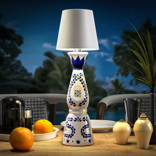LumiBottle – Kabellose Flaschenlampe mit warmweißem LED-Licht