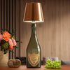 LumiBottle – Kabellose Flaschenlampe mit warmweißem LED-Licht