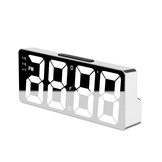 LumiTime – Reloj despertador digital LED con indicador de temperatura