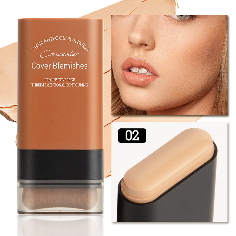 Lumishine Duo Stick | 2-in-1 Concealer & Highlighter | Natürliche Deckkraft | Tragbares Beauty-Essential 1